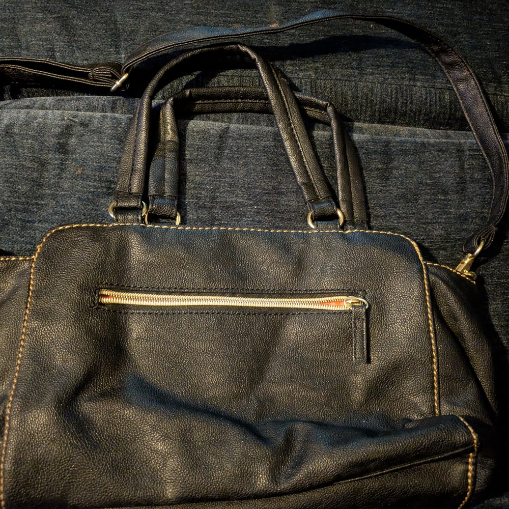 Women's Faux Leather Shoulder Handbag